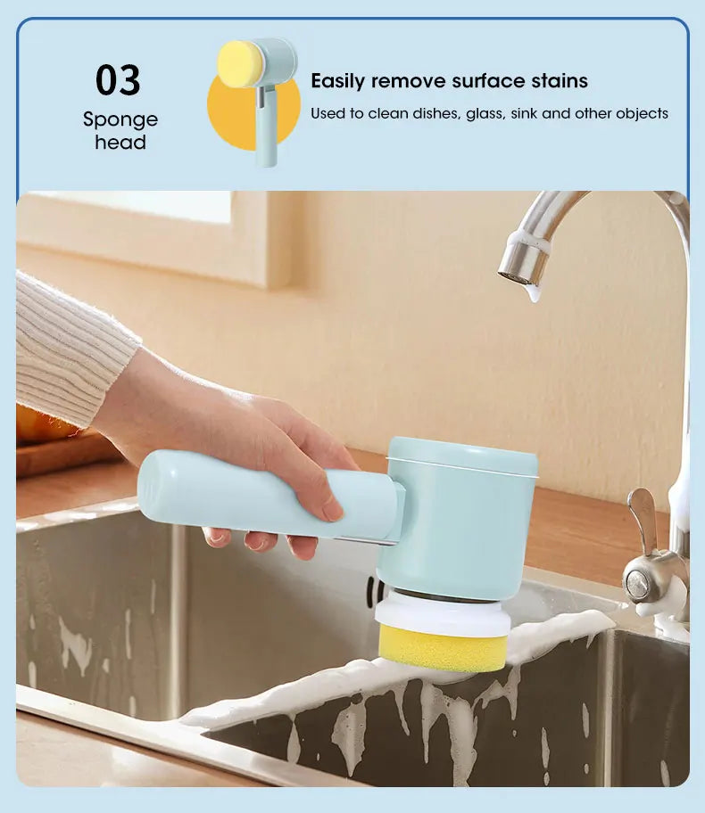 Electric Spin Scrubber
