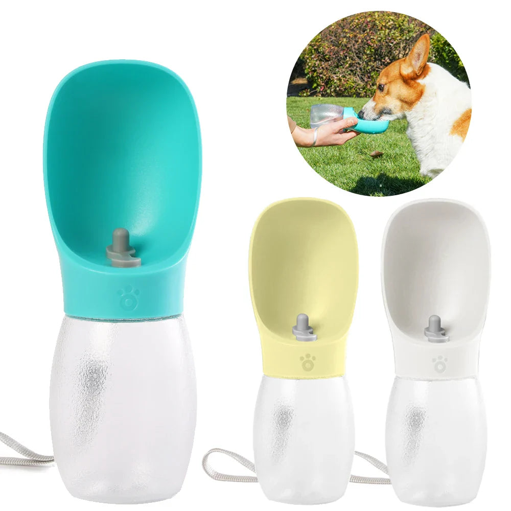 Water bottle for dogs and cats
