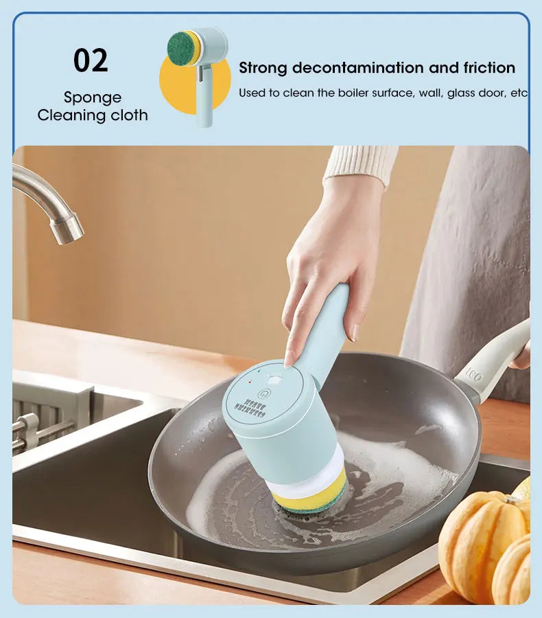 Electric Spin Scrubber
