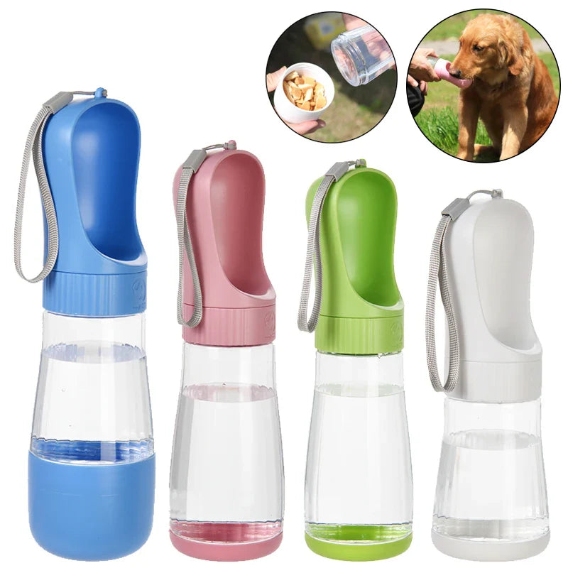 Water bottle for dogs and cats
