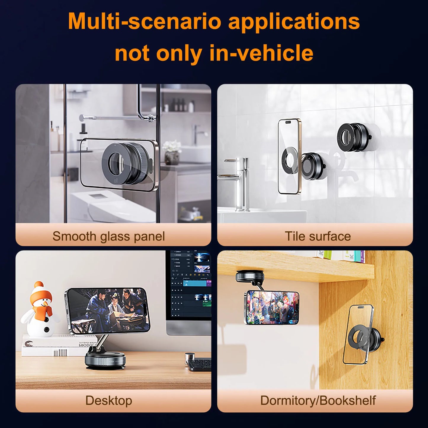 360° Magnetic Hand-Free Holder